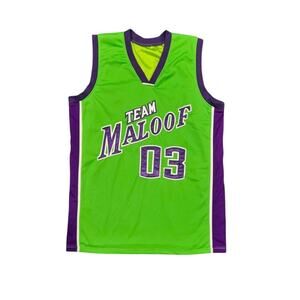 ★ NBA Sacramento Kings Team Maloof  Green 2003 Retro Maloofs Jersey ★